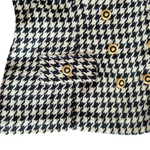 Hugo Buscati Vintage Houndstooth Blazer Size 12