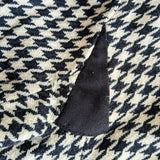 Hugo Buscati Vintage Houndstooth Blazer Size 12