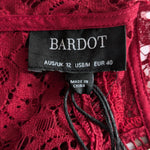 Bardot Lace Panel Dress Size 8 NWT