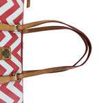 Dooney & Bourke Chevron Stripe Tote and Detachable Pouch