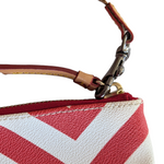 Dooney & Bourke Chevron Stripe Tote and Detachable Pouch