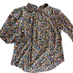 Veronica Beard Mena Silk Blouse Size 16 NWT