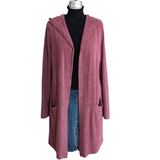 Barefoot Dreams CozyChic Hooded Cardigan Size XL