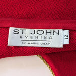 St John Evening Knit Dress Size 12