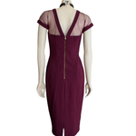 Maggy London Burgundy Dress Size 4