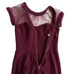 Maggy London Burgundy Dress Size 4