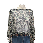 Recreo Silk Poncho