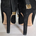 Jimmy Choo Dalal Suede Ankle Boots Size 41