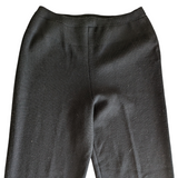 TSE Black Wool Knit Pants Size Small