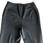 TSE Black Wool Knit Pants Size Small