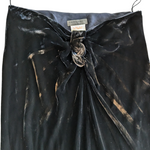 Alberta Ferretti Velvet Skirt Size 8