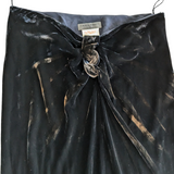 Alberta Ferretti Velvet Skirt Size 8