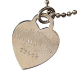 Return to Tiffany Heart Tag Sterling Silver Necklace