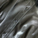 Armani Collezioni Leather Jacket Size Small