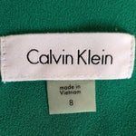 Calvin Klein Green Dress Size 8