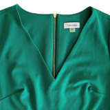 Calvin Klein Green Dress Size 8