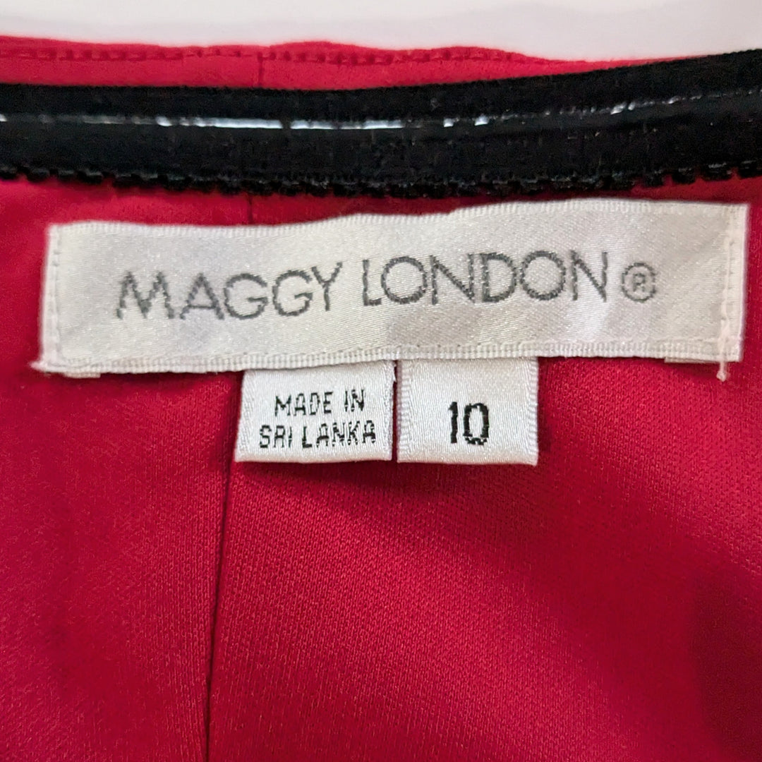 Maggy London Halter Dress Size 10