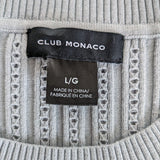 Club Monaco Blue Sweater Size Large