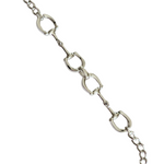 Brooks Brothers Equestrian Silver Tone Necklace