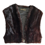 Fur Vest Size XS