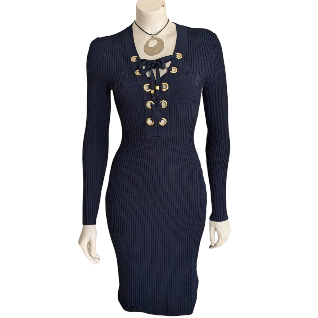 MICHAEL Michael Kors Ribbed Knit Dress Size XS NWT by C J Colle