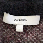 Vince Brushed Floral Sweater Size Large