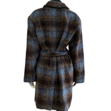 Rachel Zoe Plaid Winter Coat Size Small