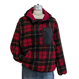 JW Anderson x Uniqlo Tartan Fleece Jacket Size XL