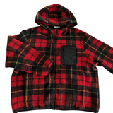 JW Anderson x Uniqlo Tartan Fleece Jacket Size XL