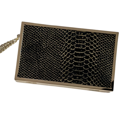 Dune London Eileen Textured Box Clutch