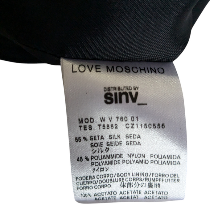 Love Moschino Silk Blend Cocktail Dress Size 6