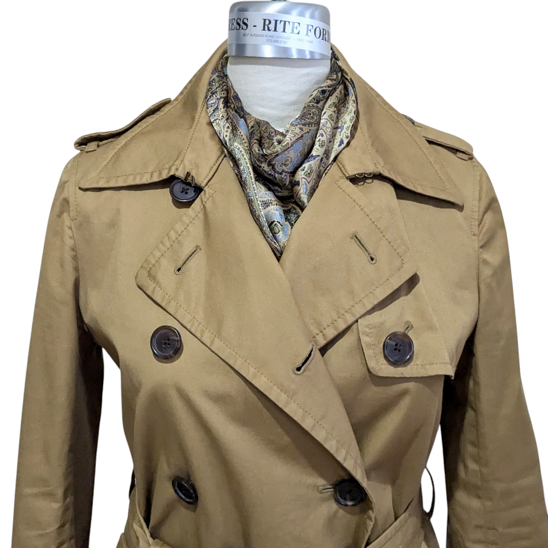 J. Crew Trench Coat Size 6