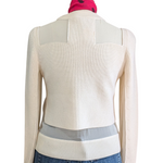 Rag & Bone Cream Cutout Sweater Size Small