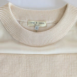 Rag & Bone Cream Cutout Sweater Size Small