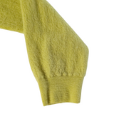 Vince Neon Yellow Cashmere Sweater Size Small