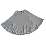 SAACHI Talia Ruffle Hem Poncho