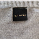 SAACHI Talia Ruffle Hem Poncho