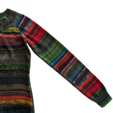 Desigual Morris Mandela Embroidered Sweater Size Medium