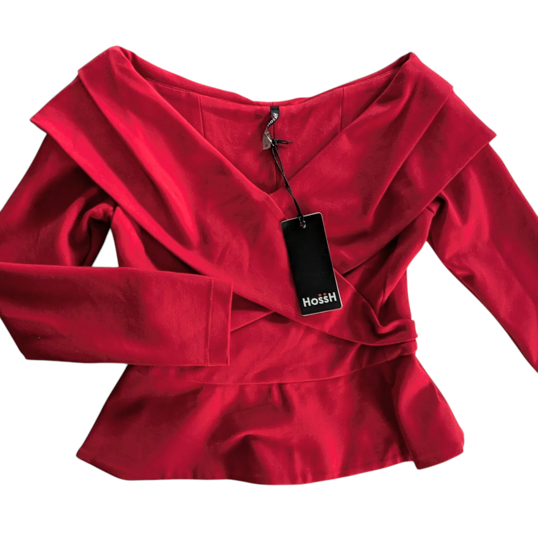 HossH Red Anthony Top Size Small NWT