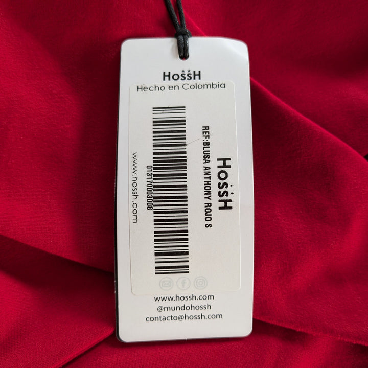 HossH Red Anthony Top Size Small NWT