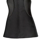 Maje Rozy Ribbed Front Neoprene Dress Size 2