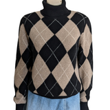 Neiman Marcus Cashmere Turtleneck Sweater Size Small