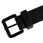 Black Suede Belt Bag