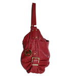 MICHAEL Michael Kors Portland Mandarin Red Leather Hobo Bag