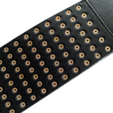 All Saints Aja Studded Belt Size M/L NWT