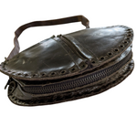 Rebel Designs Distressed Leather Canteen Crossbody Bag