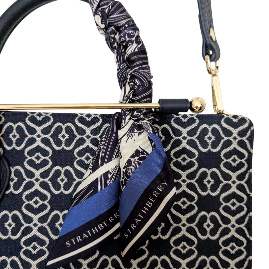 Strathberry Jacquard Convertible Bag