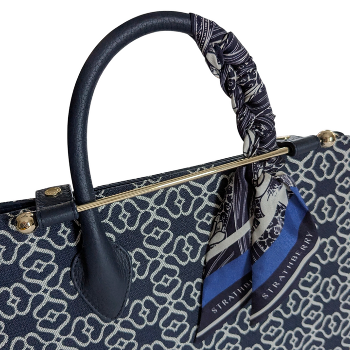 Strathberry Jacquard Convertible Bag