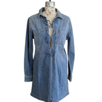 Ramy Brook Wynter Denim Dress Size Large NWT