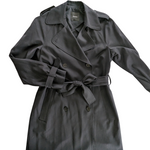 Theory Wool Trench Coat Size Petite